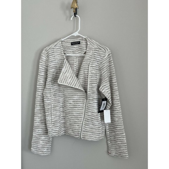 NWT Bagatelle Collection Asymmetrical Zip Jacket - XL - Picture 4 of 7